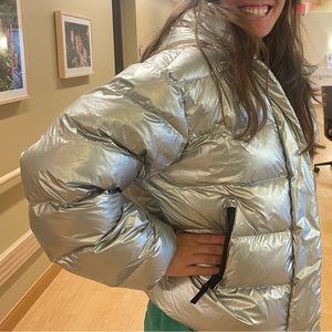 Bogner Fire and Ice silver jacket. Medium